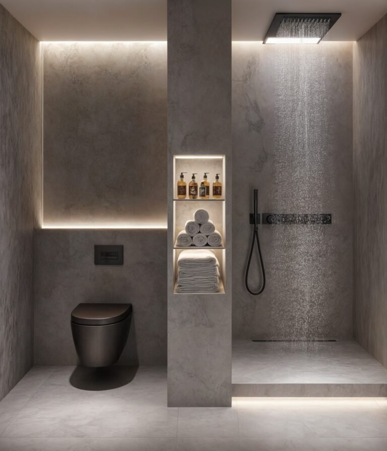 walk in shower