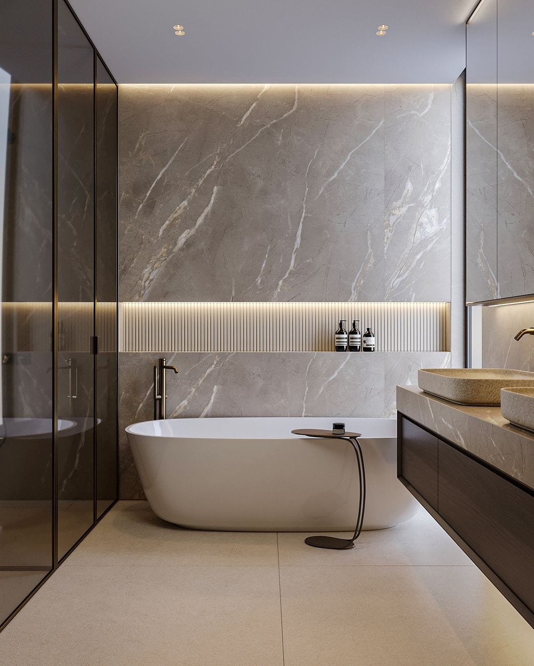 Master bathroom