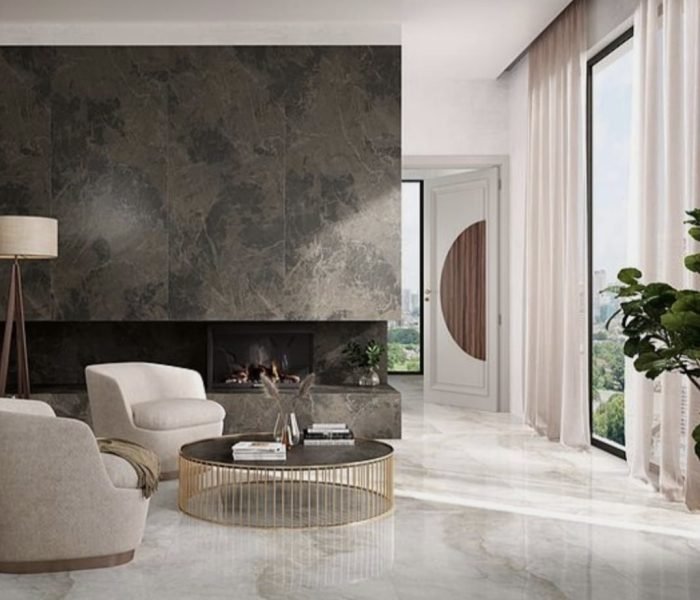open concept living room living room